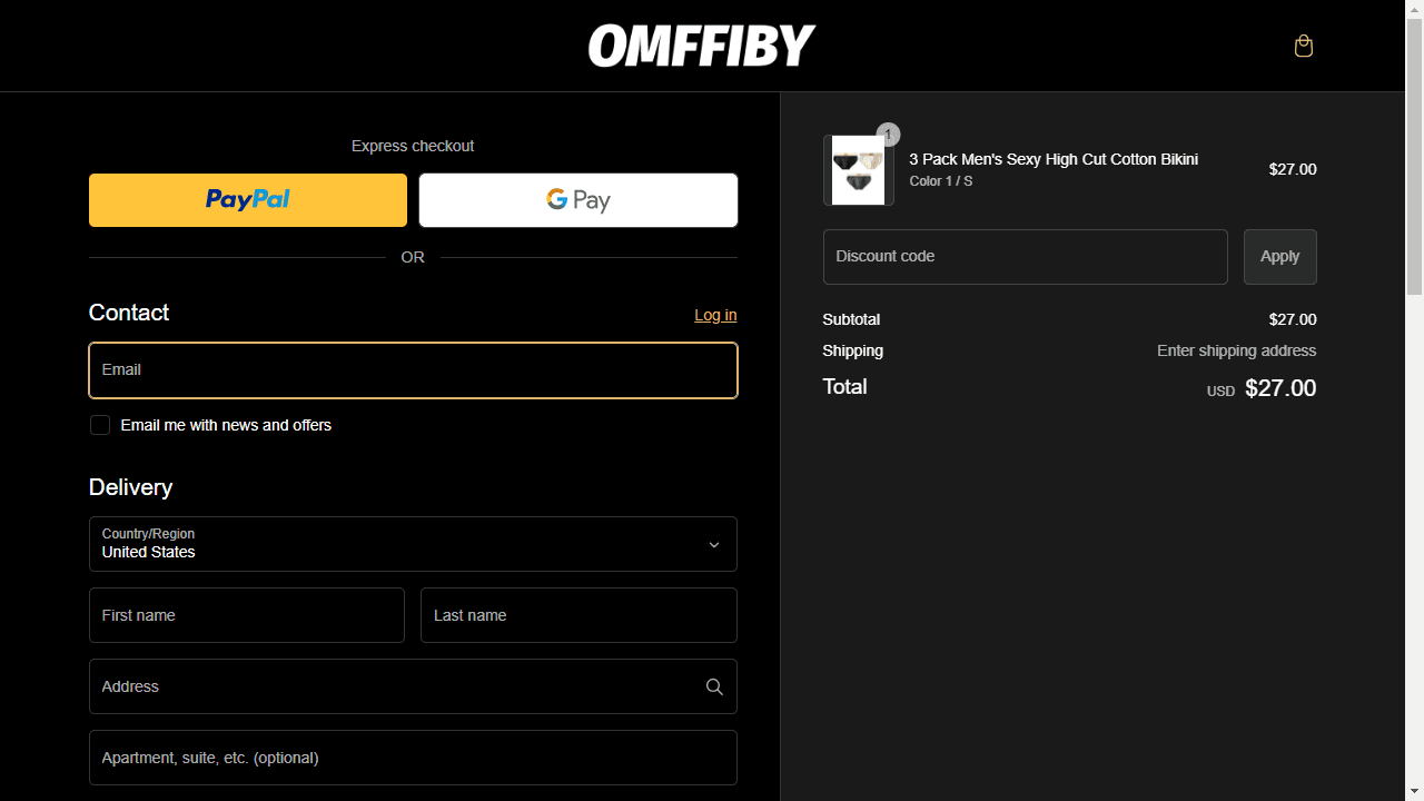 How to apply Omffiby coupon code